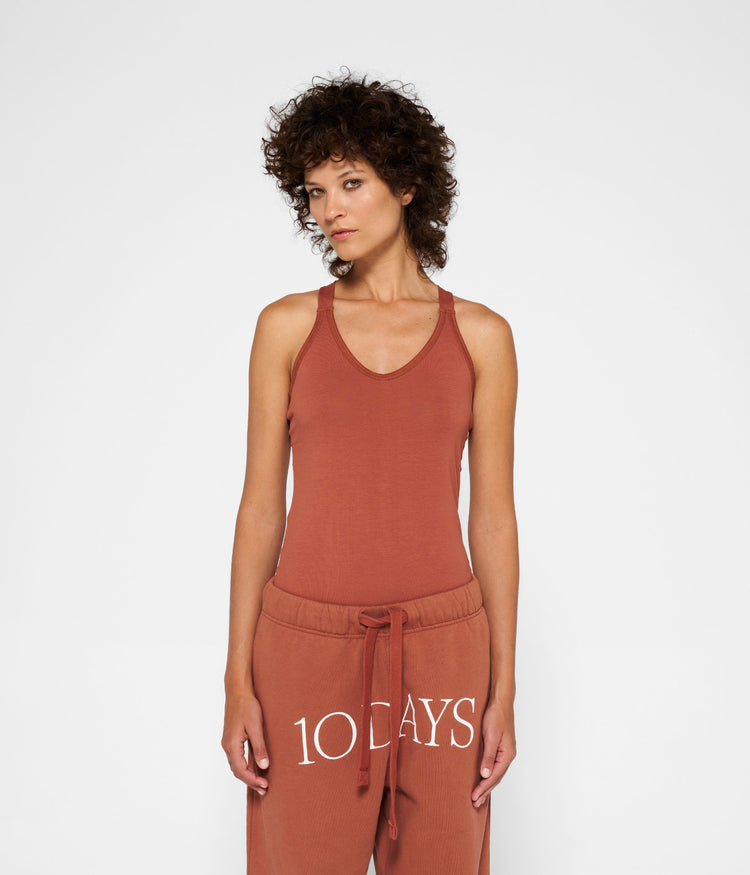 wrapper uni | saddle brown