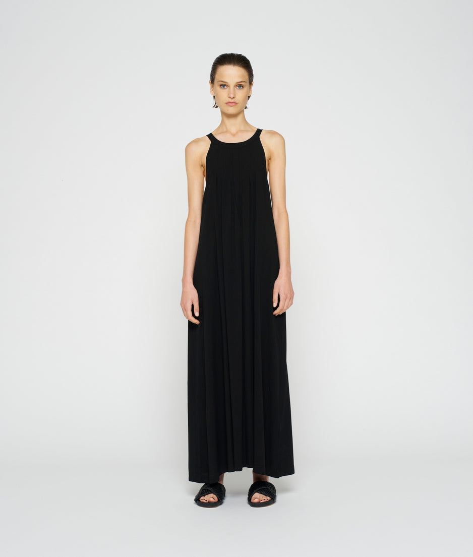 smoking dress | black