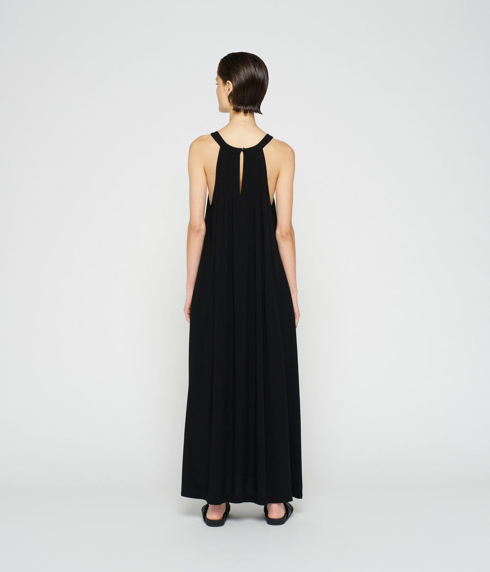 smoking dress | black
