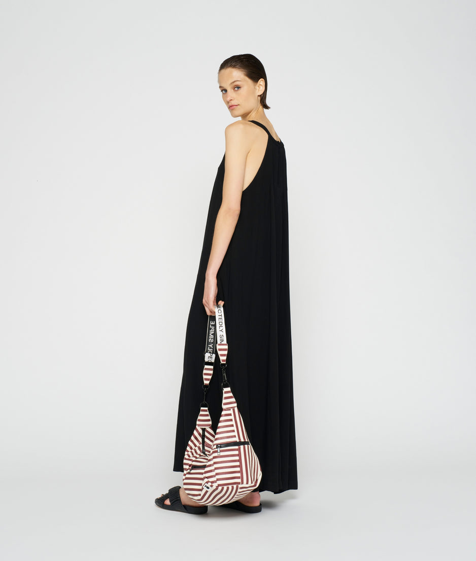 smoking dress | black