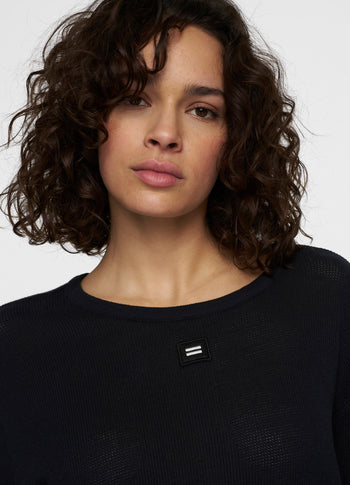 tee mesh | black