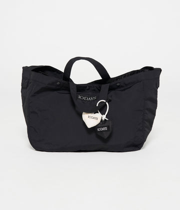 heart keychain | ecru