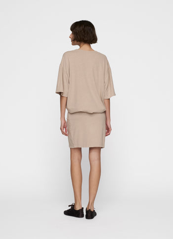 pleated skirt linen | rope