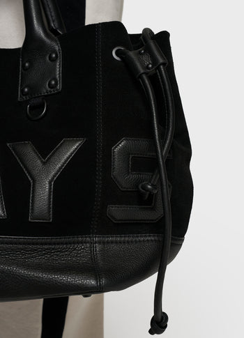 leather shopper | black | 10DAYS | Official Online Store