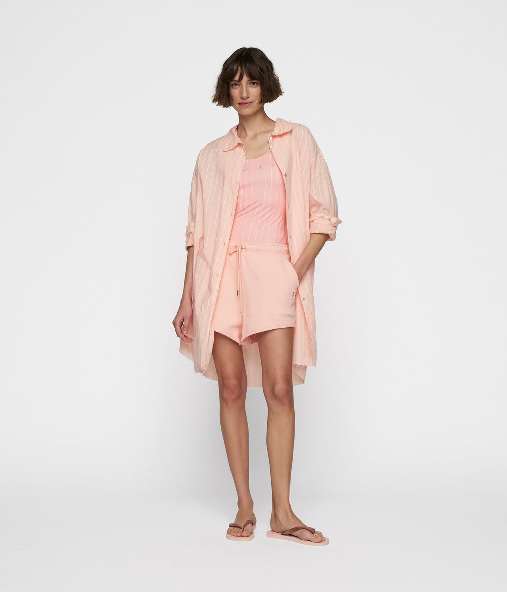 easy shorts | peach