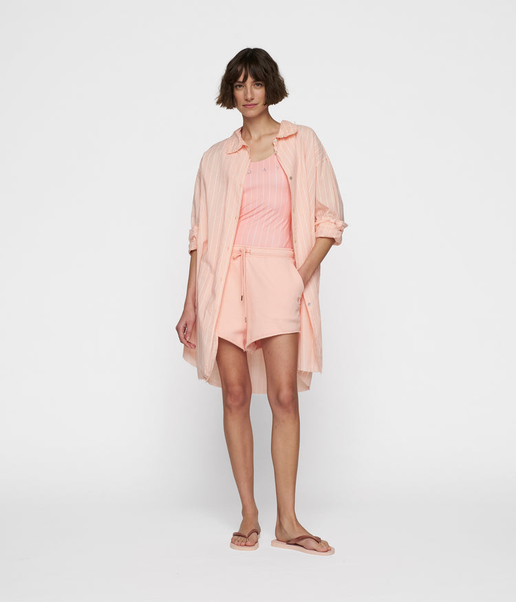 easy shorts | peach
