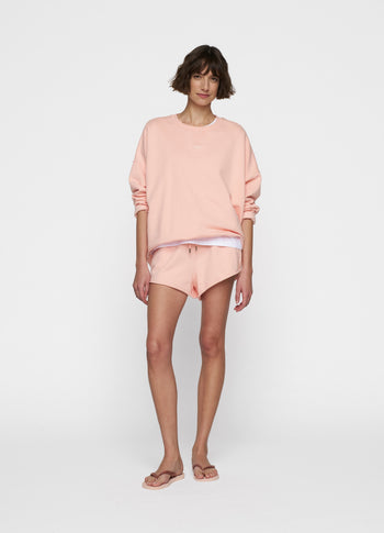 beach sweater | peach