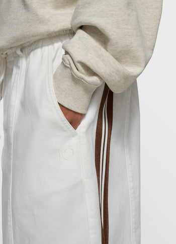 baseball sweater 10 | soft white melee
