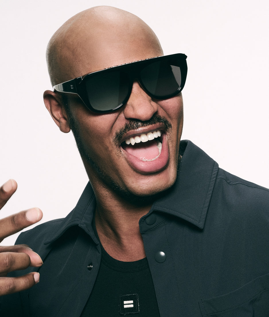 the statement sunglasses | black