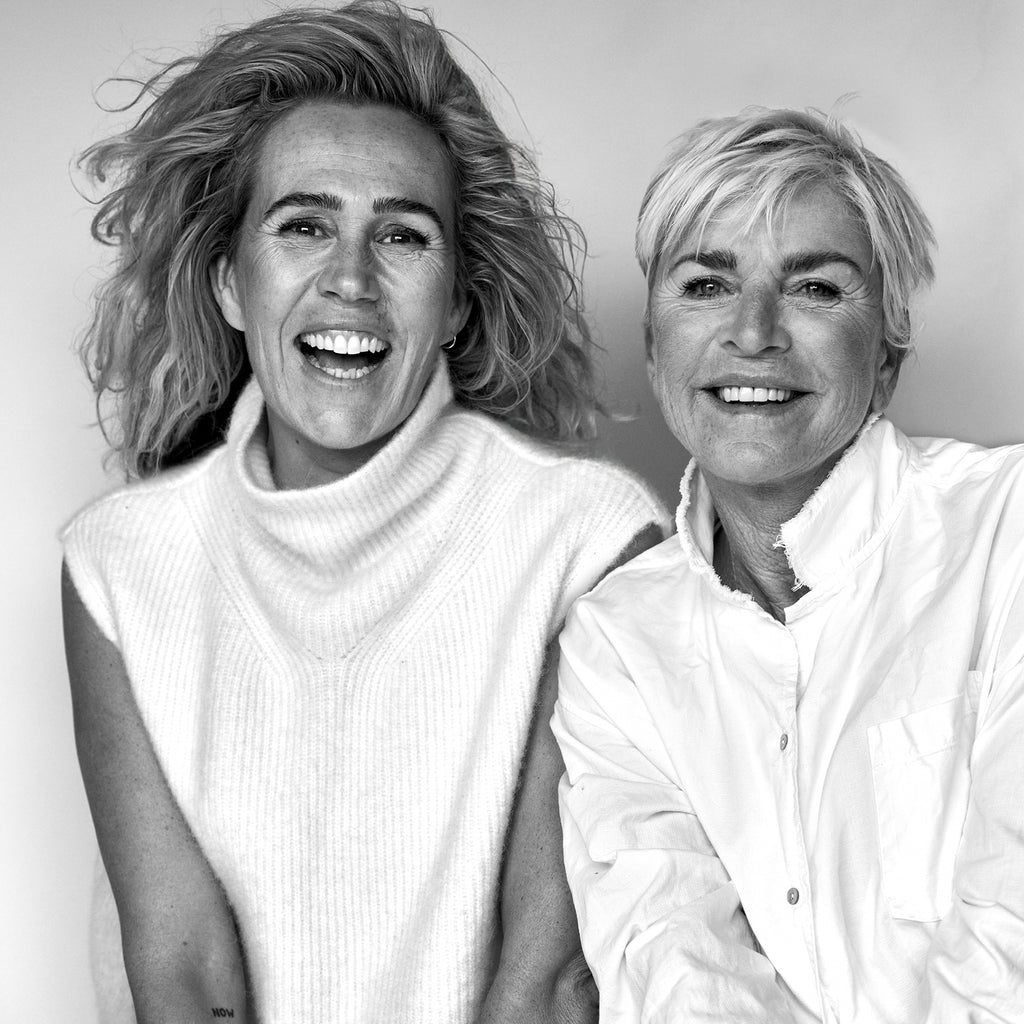 10DAYS' Founders Barbara and Myon, laughing in front of the camera.