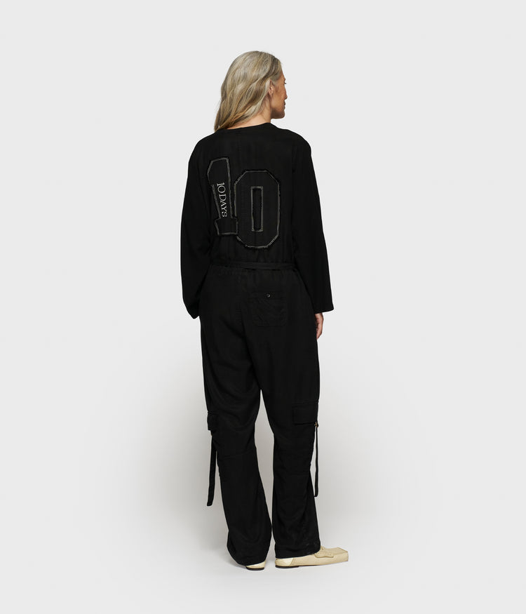 comfort jumpsuit tencel | black
