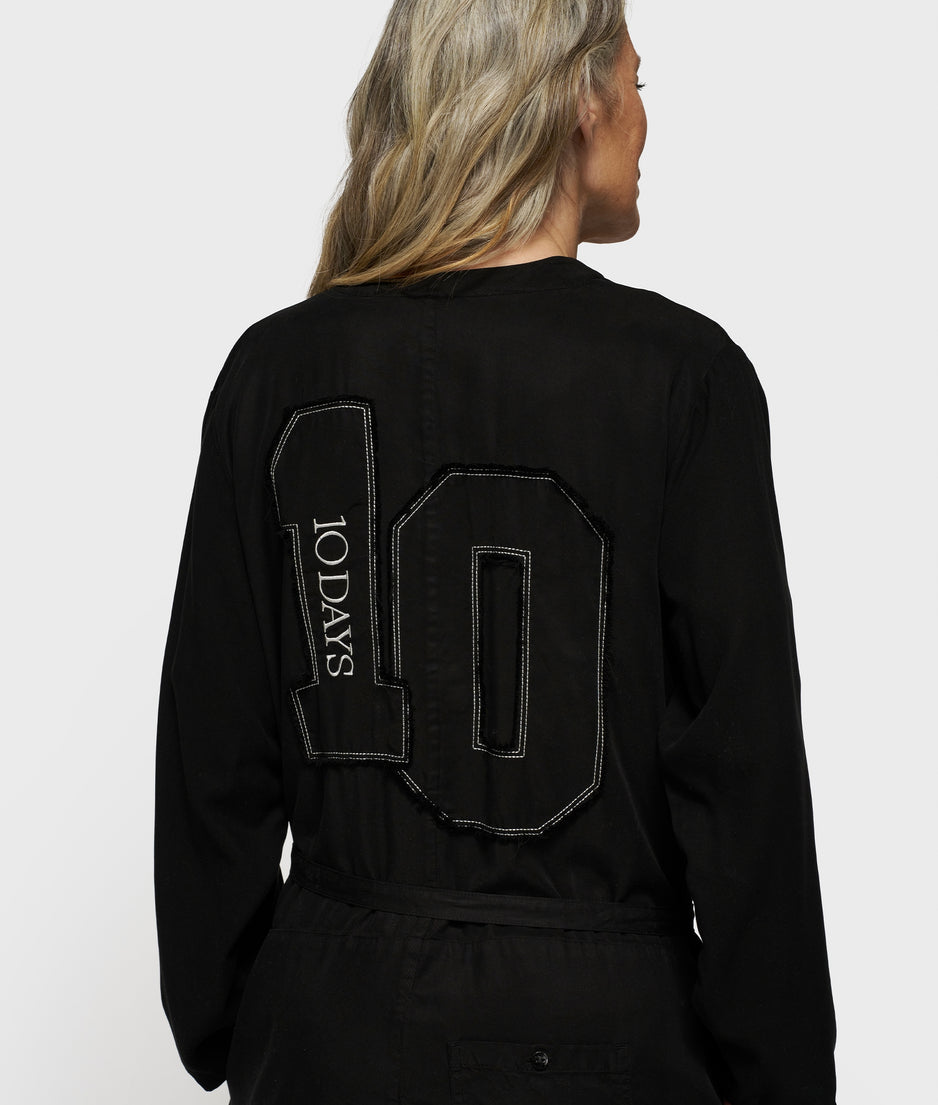 comfort jumpsuit tencel | black