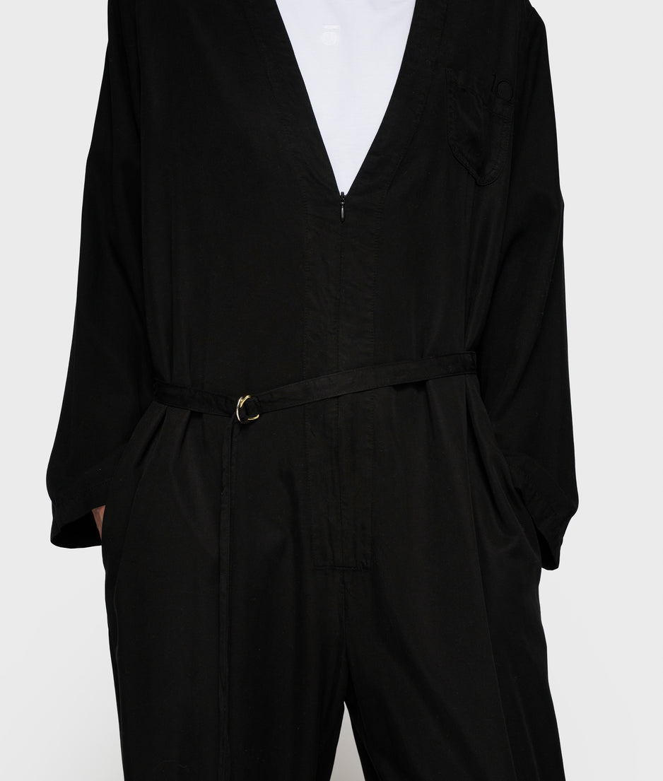 comfort jumpsuit tencel | black