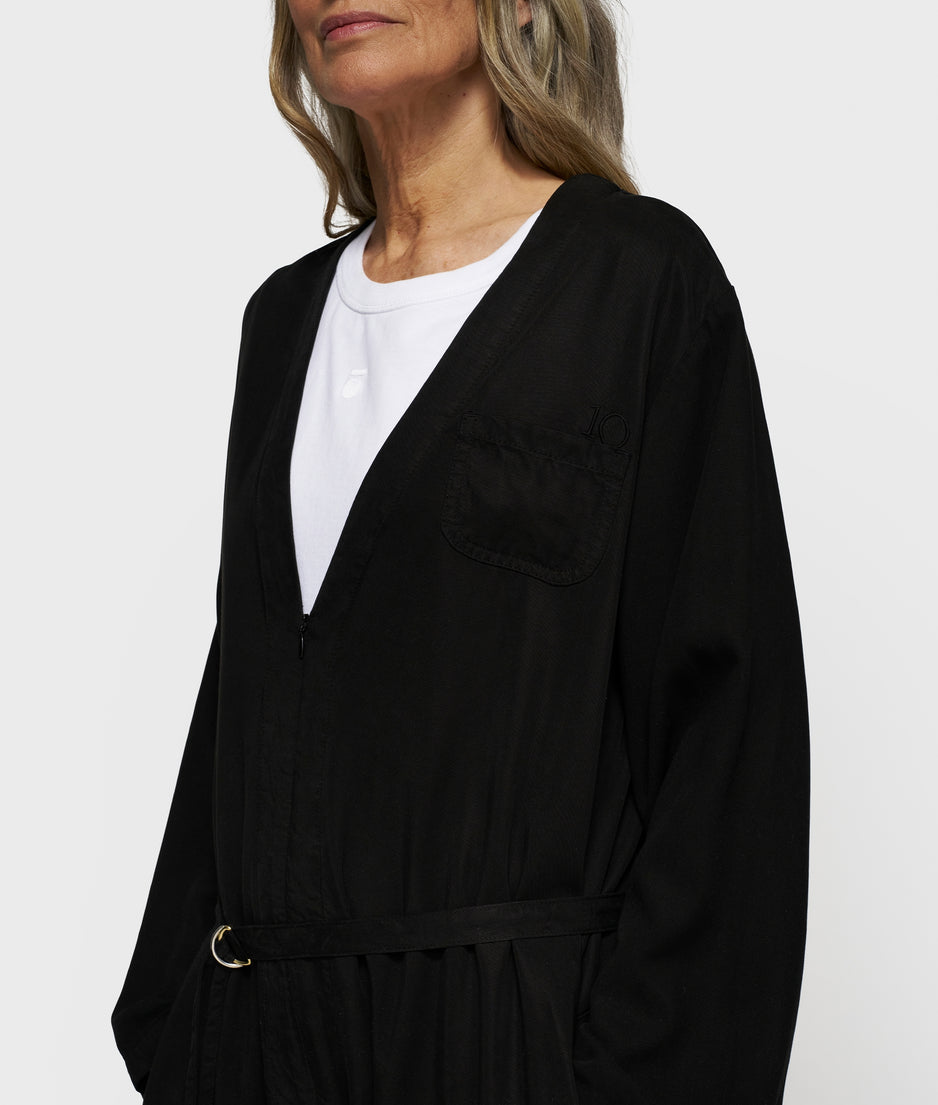 comfort jumpsuit tencel | black