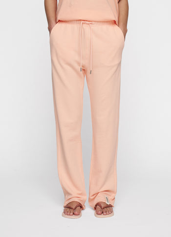 straight jogger | peach