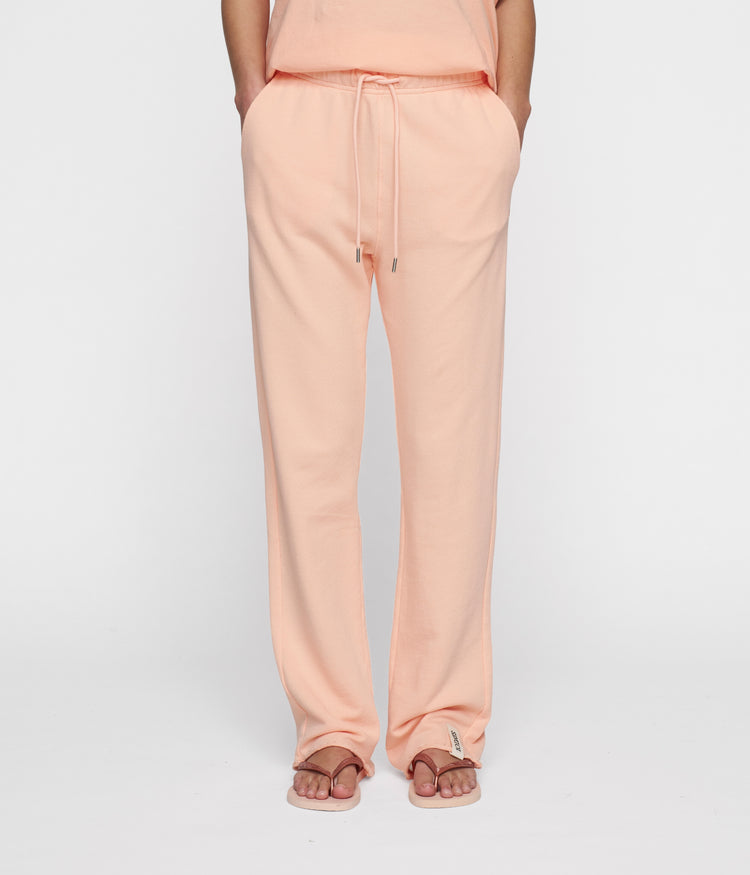 straight jogger | peach