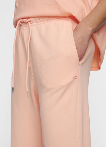 straight jogger | peach