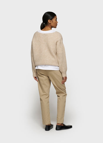 belted pants | earth