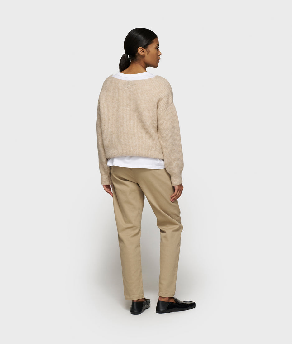 belted pants | earth