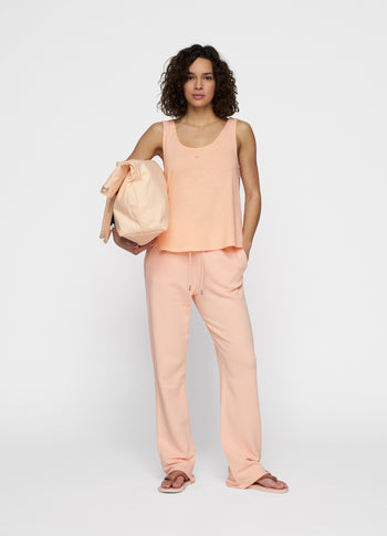 singlet linen | peach