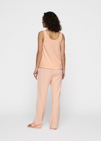 singlet linen | peach