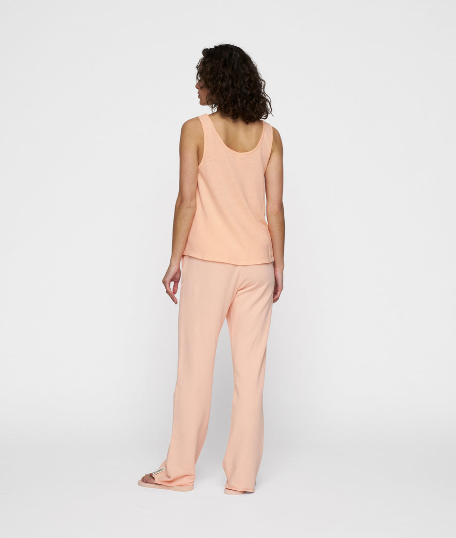 singlet linen | peach