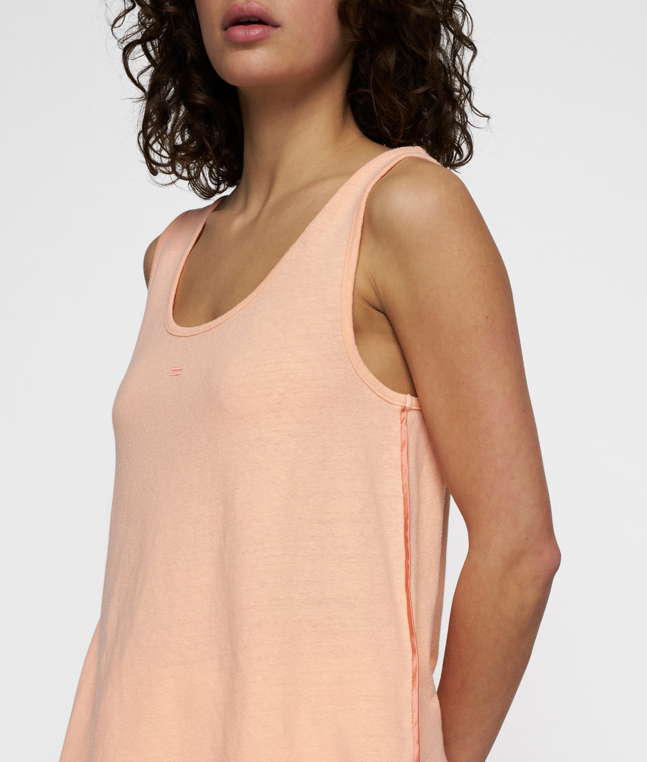singlet linen | peach