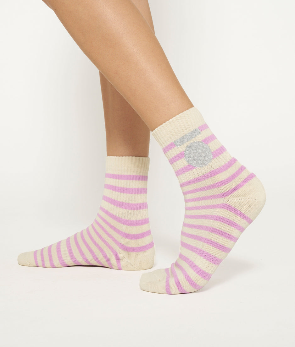 3-pack socks | violet