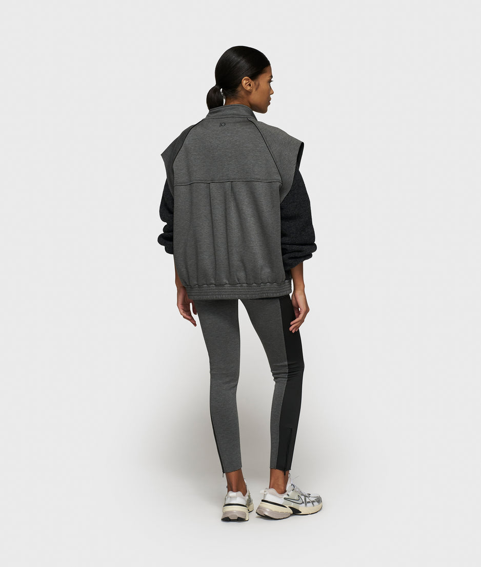 easy fitted pants scuba contrast | antra melee