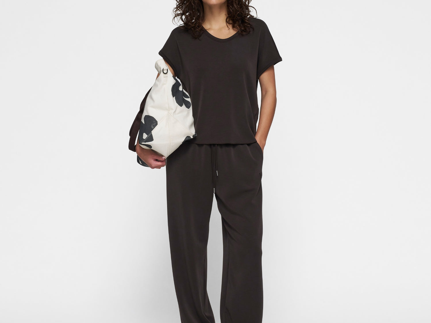 soft scuba Bar jogger | chocolate