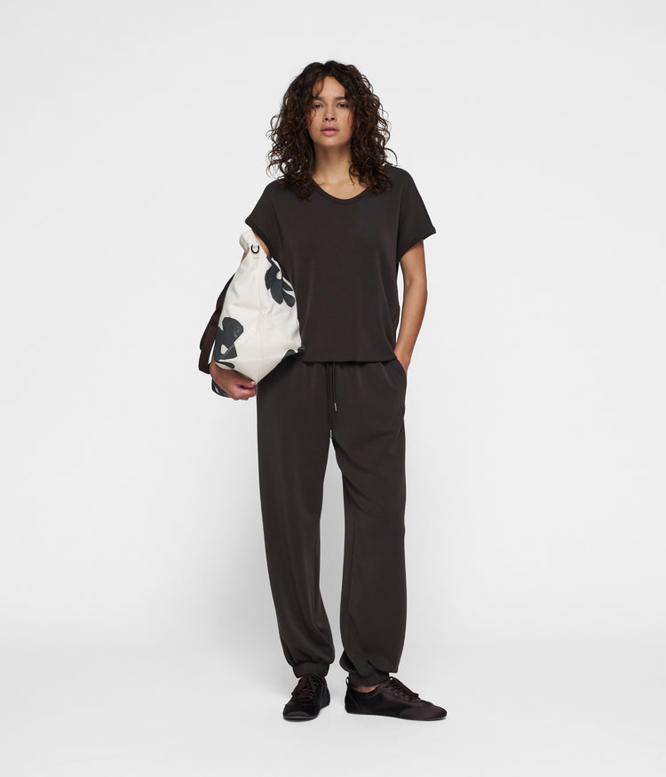 soft scuba Bar jogger | chocolate
