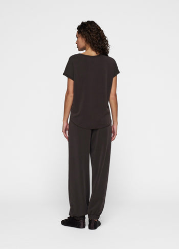 soft scuba Bar jogger | chocolate