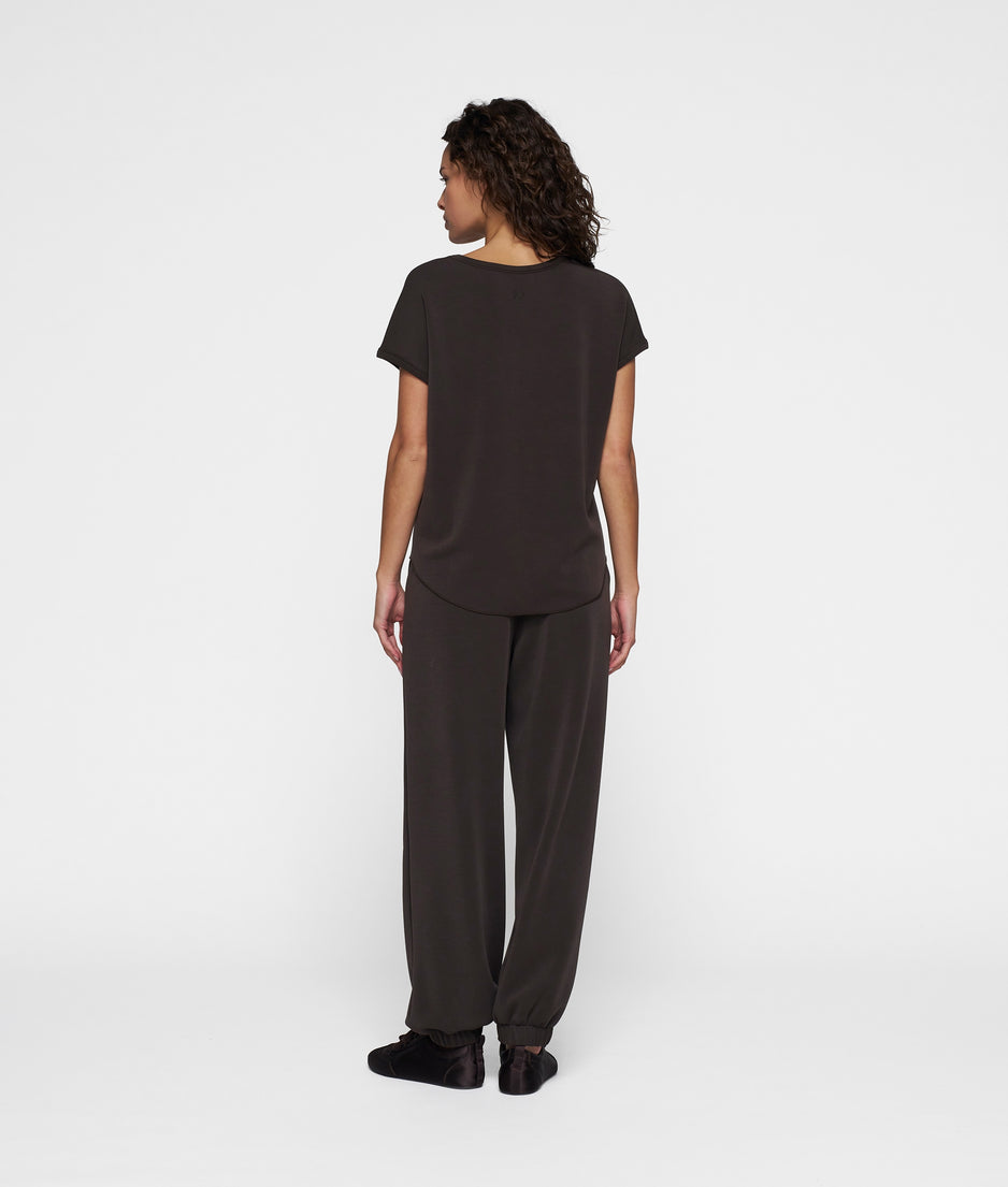 soft scuba Bar jogger | chocolate