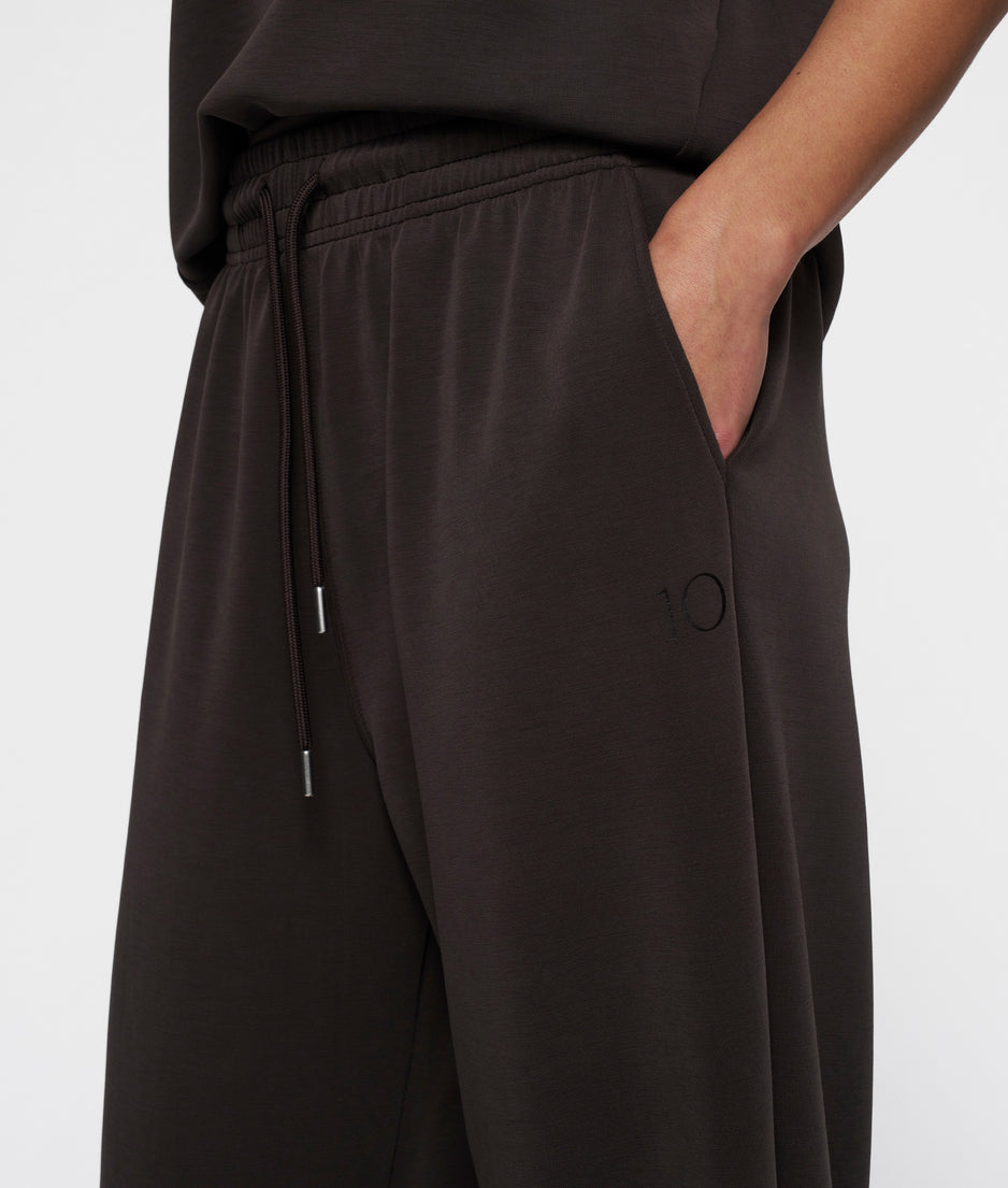 soft scuba Bar jogger | chocolate