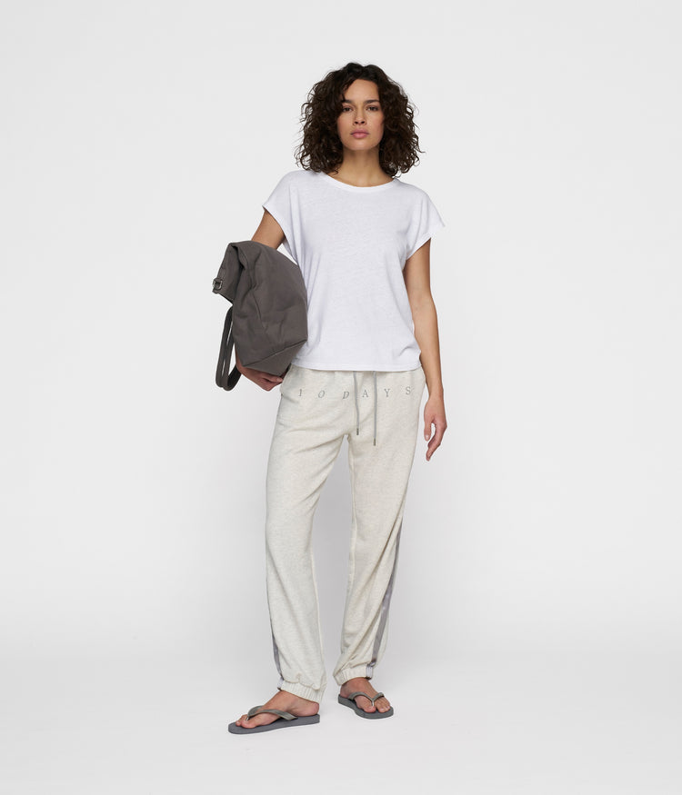 bar jogger vintage | light grey melee