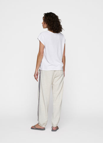 tee linen | white