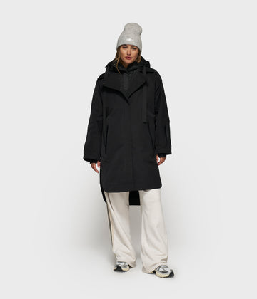 the cool coat | black