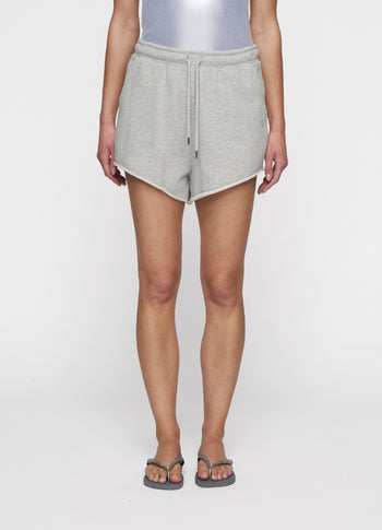 easy shorts | light grey melee
