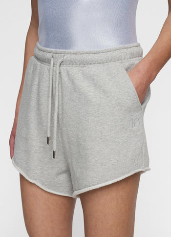 easy shorts | light grey melee