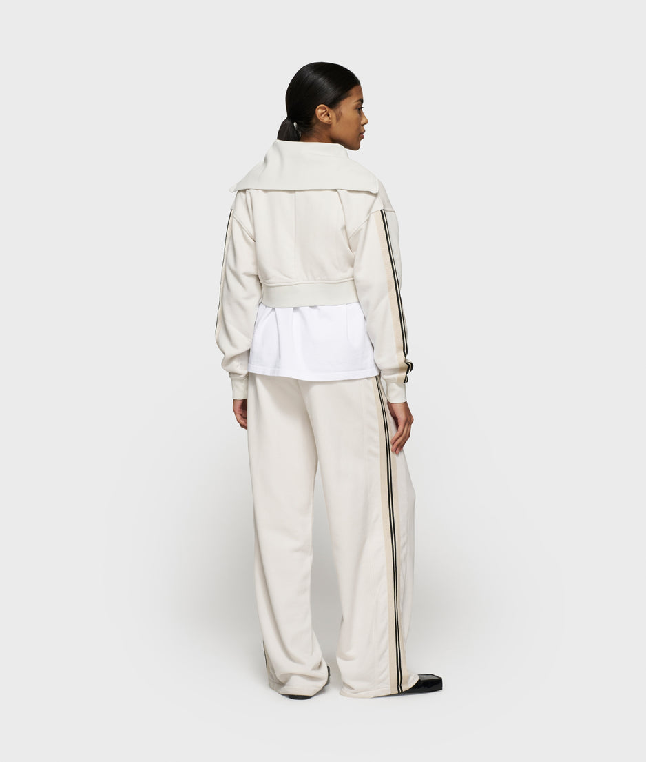 cropped zip cardigan fleece | cleansing kit