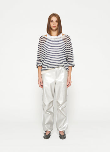 ski jogger | silver