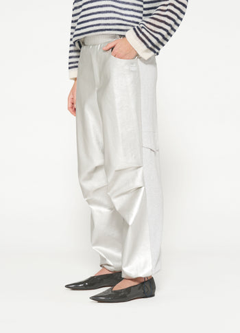 ski jogger | silver