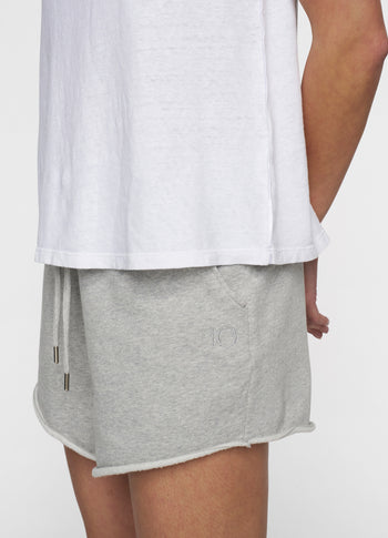 singlet linen | white