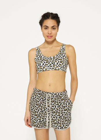 2-way bra leopard | bone