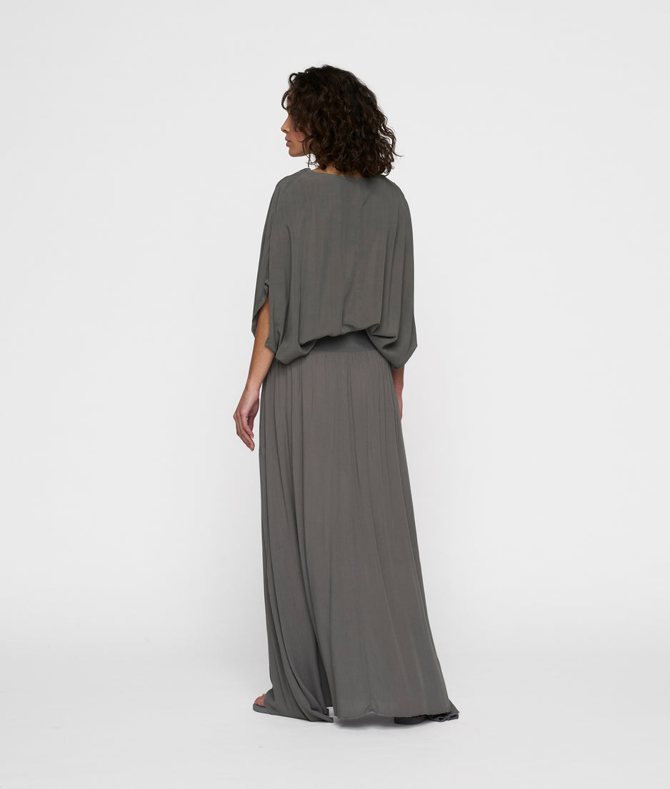 skirt dress rib waistband | oil