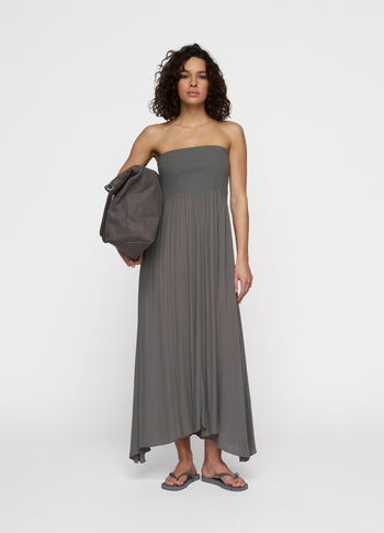 skirt dress rib waistband | oil