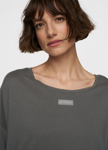 tee dress | oil