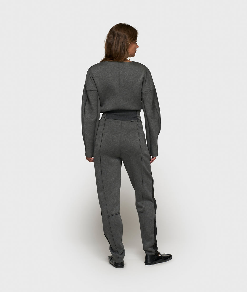high waist pants scuba | antra melee