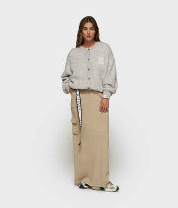 straight skirt pockets | earth