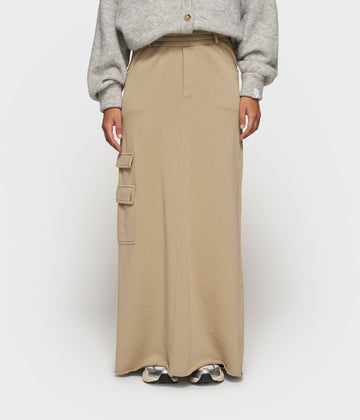 straight skirt pockets | earth